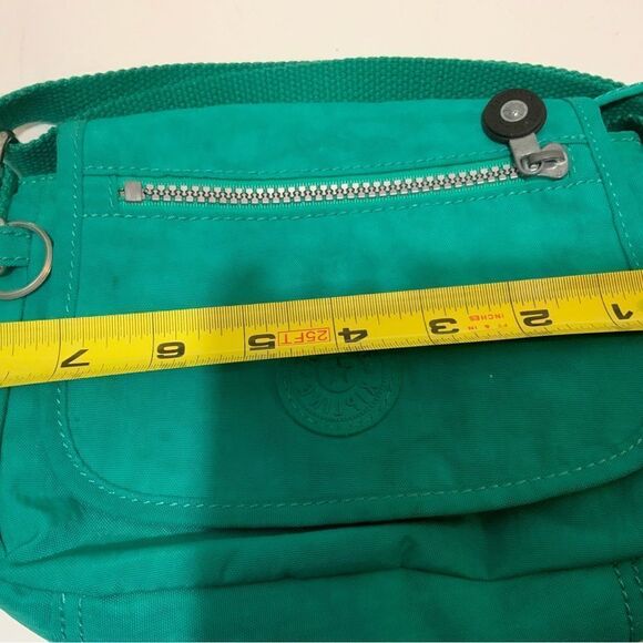Kipling mini crossbody green flap - Picture 8 of 8